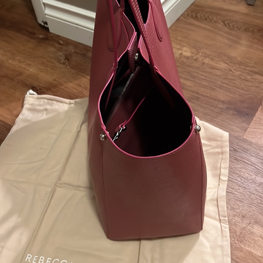 NWOT Rebecca Minkoff pink tote bag - Picture 5 of 7